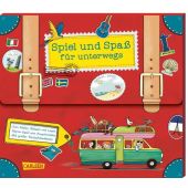 Spiel und Spaß für unterwegs (Buch-Set in Kofferform), diverse, Carlsen Verlag GmbH, EAN/ISBN-13: 9783551190956