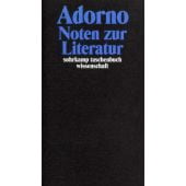 Noten zur Literatur, Adorno, Theodor W, Suhrkamp, EAN/ISBN-13: 9783518293119