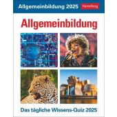 Allgemeinbildung Tagesabreißkalender 2025 - Das tägliche Wissens-Quiz, Budde, Berthold, Harenberg, EAN/ISBN-13: 9783840033261