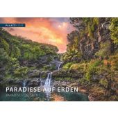 Paradiese auf Erden 2025 - Bildkalender 70x50 cm - Natur & Landschaft - hochwertiger Wandkalender XXL im Querformat - Posterkalender, EAN/ISBN-13: 4251734300706