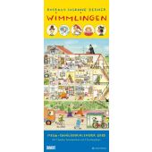 Wimmlingen 2025 - Mega-Familienkalender mit 7 Spalten - Mit 2 Stundenplänen und Ferientabelle - Hochformat 30,0 x 70,0 cm, EAN/ISBN-13: 4250809653112