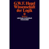 Wissenschaft der Logik II, Hegel, Georg Wilhelm Friedrich, Suhrkamp, EAN/ISBN-13: 9783518282069