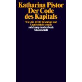 Der Code des Kapitals, Pistor, Katharina, Suhrkamp, EAN/ISBN-13: 9783518299838