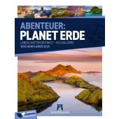 Planet Erde - Landschaften der Welt - Wochenplaner Kalender 2025, Ackermann Kunstverlag, EAN/ISBN-13: 9783838435008