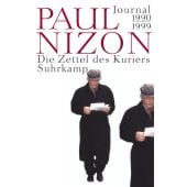 Die Zettel des Kuriers, Nizon, Paul, Suhrkamp, EAN/ISBN-13: 9783518419724