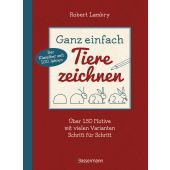 Ganz einfach Tiere zeichnen. Über 150 Motive mit vielen Varianten Schritt für Schritt. Mit Leerseiten zum Üben, EAN/ISBN-13: 9783809442998