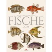 Fische Kalender 2025, Bertuch, Friedrich Justin/Ackermann Kunstverlag, Ackermann Kunstverlag, EAN/ISBN-13: 9783838425184