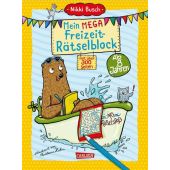 Mein mega Freizeit-Rätselblock, Busch, Nikki, Carlsen Verlag GmbH, EAN/ISBN-13: 9783551191120