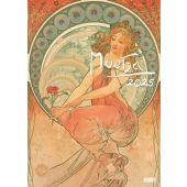 Mucha 2025 - Kunst-Kalender - Poster-Kalender - 50x70, Mucha, Alfons, EAN/ISBN-13: 4250809653310