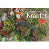 DUMONTS Aromatische Kräuter 2025 - Broschürenkalender - Wandkalender - mit Rezepten und Texten - Format 42 x 29 cm, EAN/ISBN-13: 4250809652870