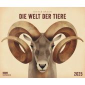 Dieter Braun: Die Welt der Tiere 2025 - Wandkalender - Format 60 x 50 cm, Braun, Dieter, EAN/ISBN-13: 4250809653129