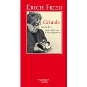 Gründe, Fried, Erich, Wagenbach, Klaus Verlag, EAN/ISBN-13: 9783803111111