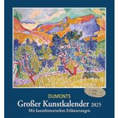 DUMONTS Großer Kunstkalender 2025 - Klassische Moderne, Impressionisten, Expressionisten - Wandkalender Format 45 x 48 cm, EAN/ISBN-13: 4250809653006