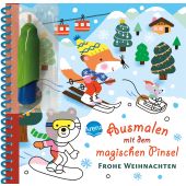 Ausmalen mit dem magischen Pinsel - Frohe Weihnachten, Luthringer, Mélisande, Arena Verlag, EAN/ISBN-13: 9783401718477