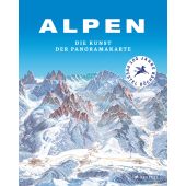 Alpen. Die Kunst der Panoramakarte, Dauer, Tom, Prestel Verlag, EAN/ISBN-13: 9783791393155