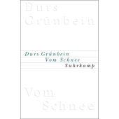 Vom Schnee oder Descartes in Deutschland, Grünbein, Durs, Suhrkamp, EAN/ISBN-13: 9783518414552