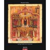 Ikonen Kalender 2025 - Heilige Bilder der Ostkirche, Weingarten, EAN/ISBN-13: 9783839900130