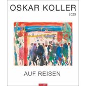 Oskar Koller - Auf Reisen Kalender 2025 - Blumenzauber, Koller, Oskar, Weingarten, EAN/ISBN-13: 9783839901359