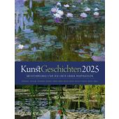 KunstGeschichten - Meisterwerke und die Orte ihrer Inspiration Kalender 2025, Ackermann Kunstverlag, EAN/ISBN-13: 9783838425627