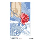 Kat Menschik illustriert Literatur - Literarischer Posterkalender in Bildern 2025 - Wand-Kalender von DUMONT - Format 50 x 70 cm, EAN/ISBN-13: 4250809653389