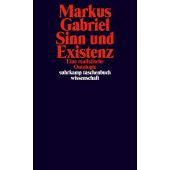 Sinn und Existenz, Gabriel, Markus, Suhrkamp, EAN/ISBN-13: 9783518297162