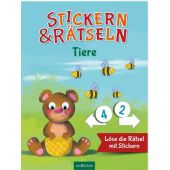 Stickern & Rätseln - Tiere, Ars Edition, EAN/ISBN-13: 9783845856162