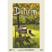 Kat Menschik: Daheim - Posterkalender mit Illustrationen 2025 - Wand-Kalender von DUMONT - Format 50 x 70 cm, EAN/ISBN-13: 4250809653938