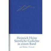 Sämtliche Gedichte in einem Band, Heine, Heinrich, Insel Verlag, EAN/ISBN-13: 9783458163251