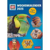 WAS IST WAS Wochenkalender 2025, Harenberg, EAN/ISBN-13: 9783840034718