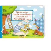 Wenn sieben freche kleine Hasen schnell in die Verstecke rasen, Praml, Sabine, EAN/ISBN-13: 9783789170102